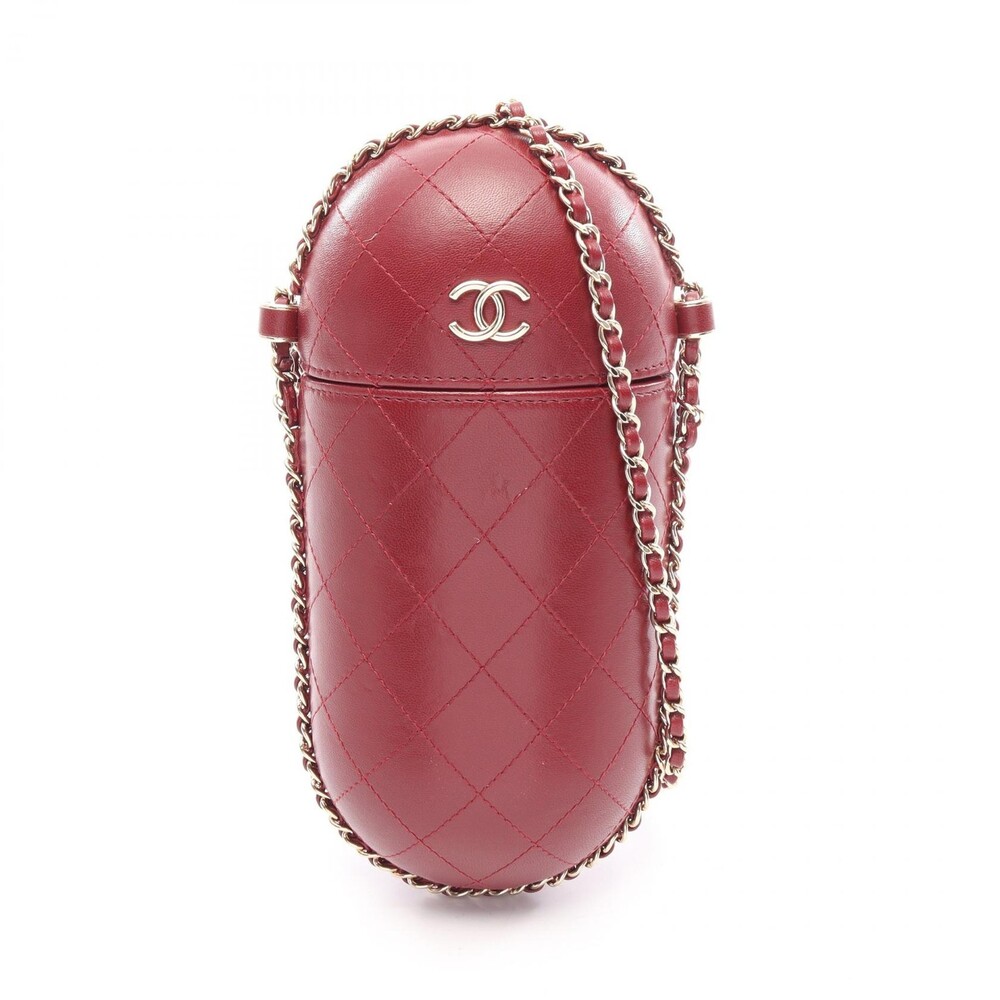 Chanel Matelasse Glasses Case Chain #322339C15B